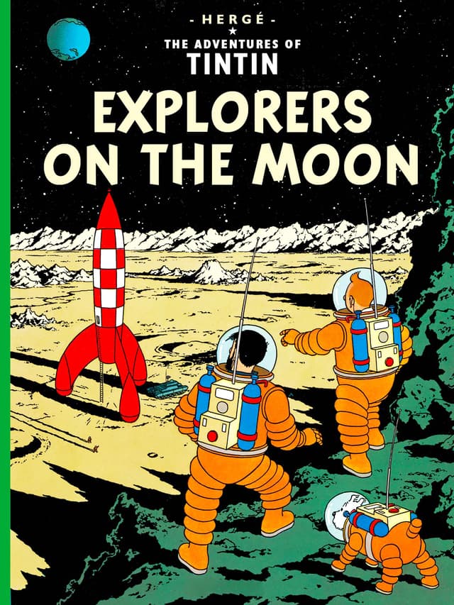 TINTIN: Explorers on the Moon (পেপারব্যাক) | TINTIN: Explorers on the Moon (Paperback)