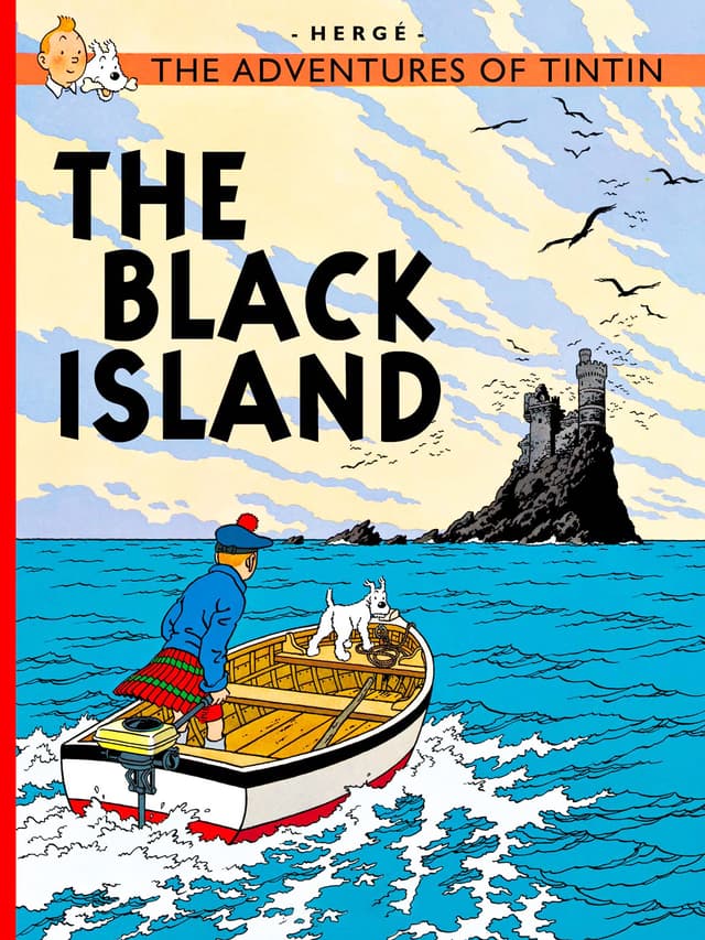 TINTIN: The Black Island (পেপারব্যাক) | TINTIN: The Black Island (Paperback)