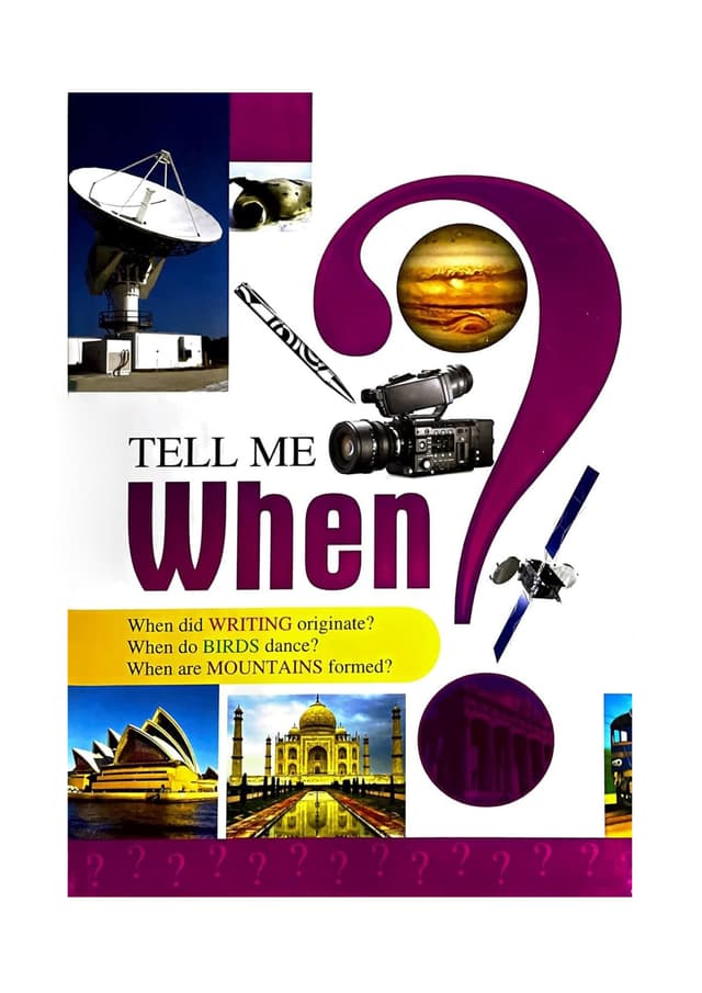 Tell Me When? (হার্ডকভার) | Tell Me When? (Hardcover)