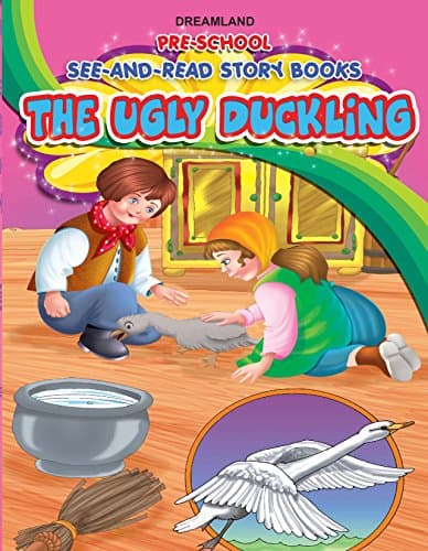 DREAMLAND Pre-school See-and-Read story book The Ugly Duckling (পেপারব্যাক) | DREAMLAND Pre-school See-and-Read story book The Ugly Duckling (Paperback)