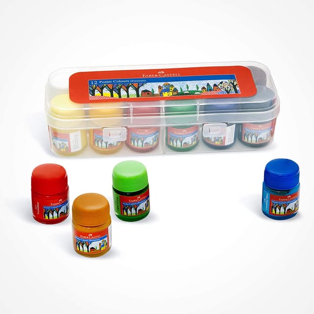 Faber-Castell Poster Colours 12 (Premium) - 575813 | 