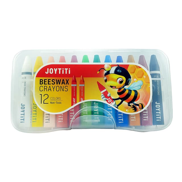 TiTi Beeswax Crayons 12 Colors (BW-12PP) | 