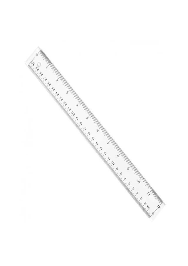 Standard Transparent Scale 30 cm (12 Inch) | 