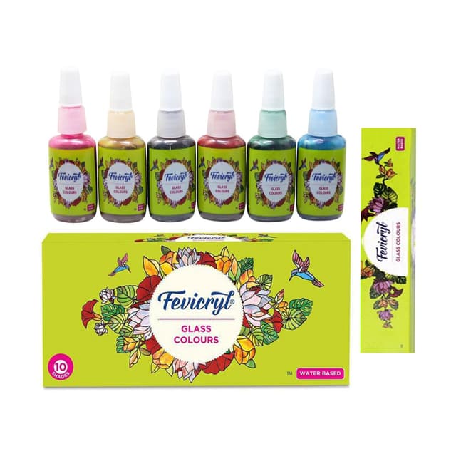 Fevicryl Glass Colours Water Based 115ml | 