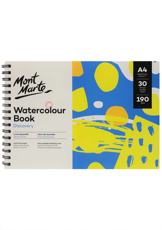 Mont Marte Watercolour Book A4 - MSB0122 | 