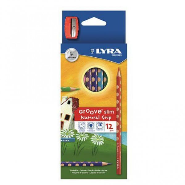 Lyra 12 Colour Groove Slim | 