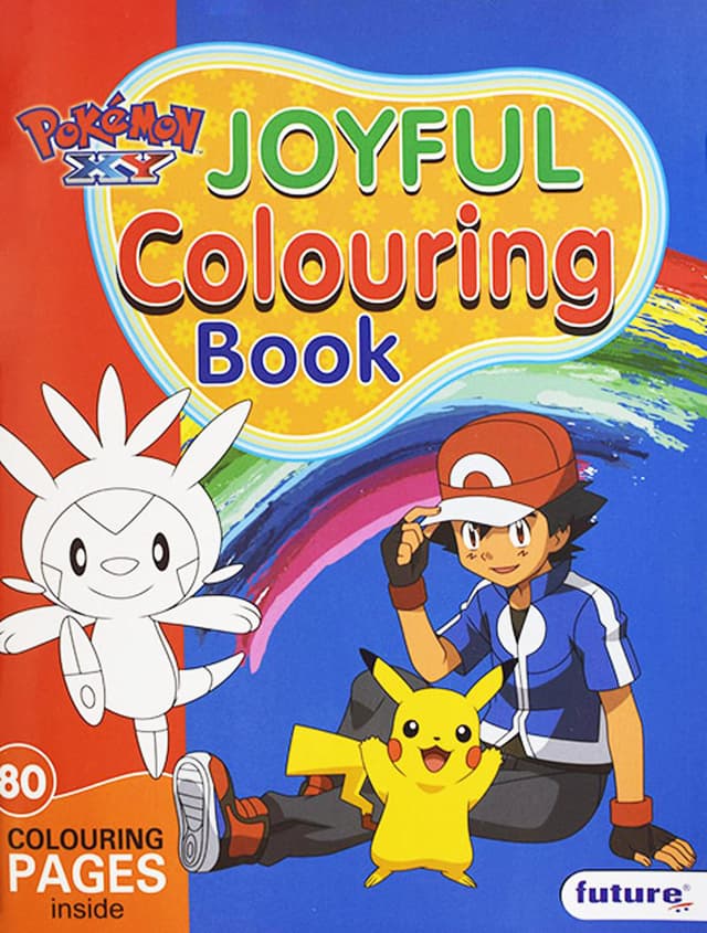 Joyful Colouring Book Pokemon (80 Colouring Pages Inside) (পেপারব্যাক) | Joyful Colouring Book Pokemon (80 Colouring Pages Inside) (Paperback)