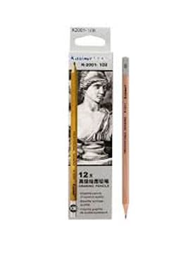 Kasimir K-2001-12B Professional Drawing Pencils Per Each | 