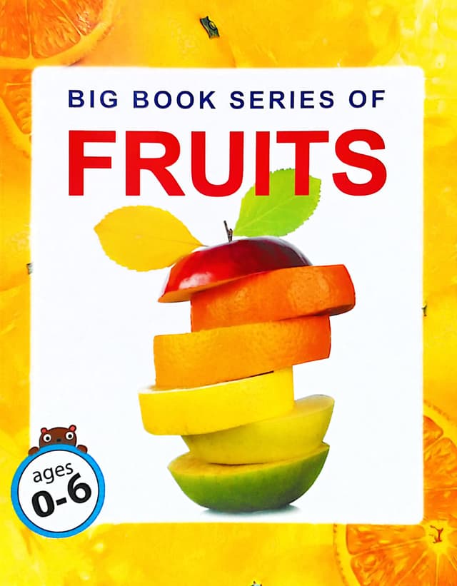 Big Book Series Of Fruits (পেপারব্যাক) | Big Book Series Of Fruits (Paperback)