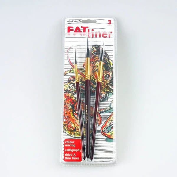 BMHS0031 M.M Fat Liner Brush Set 16/10/6 | 