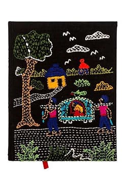 Black Palkee Notebook (NB-N-C-86-1007) | 