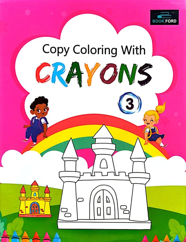 Copy Coloring With Crayons 3 (পেপারব্যাক) | Copy Coloring With Crayons 3 (Paperback)