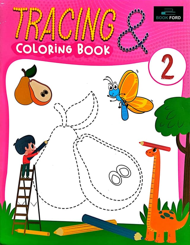 Tracing & Coloring Book 2 (পেপারব্যাক) | Tracing & Coloring Book 2 (Paperback)