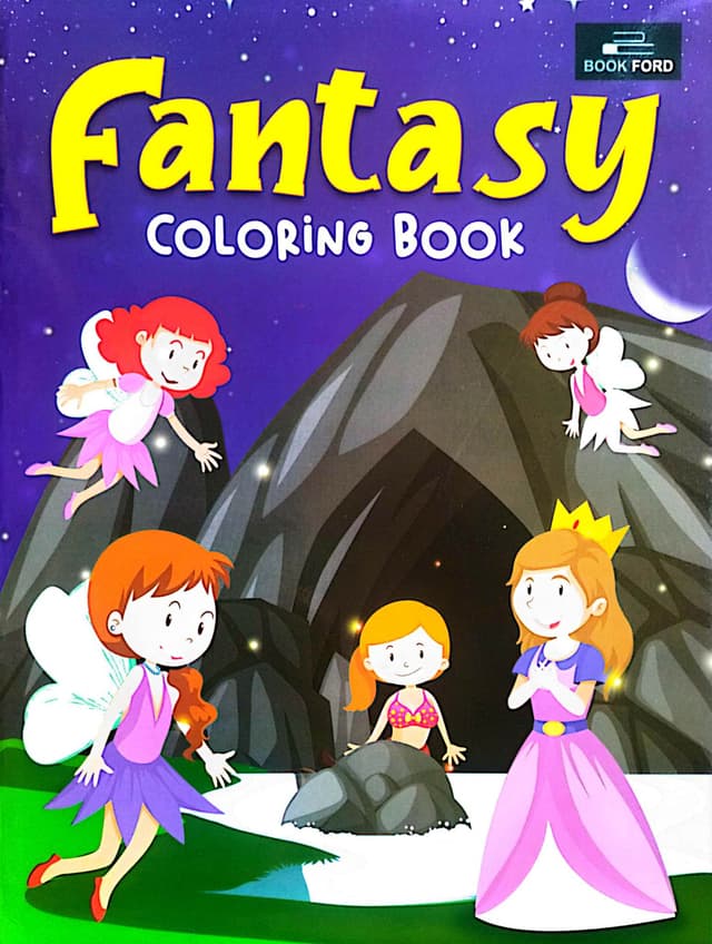 Fantasy Coloring Book (পেপারব্যাক) | Fantasy Coloring Book (Paperback)