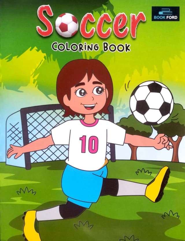 Soccer Coloring Book (পেপারব্যাক) | Soccer Coloring Book (Paperback)
