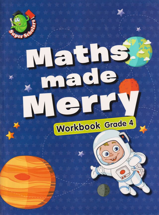 Maths made Merry Workbook Grade 4 (পেপারব্যাক) | Maths made Merry Workbook Grade 4 (Paperback)