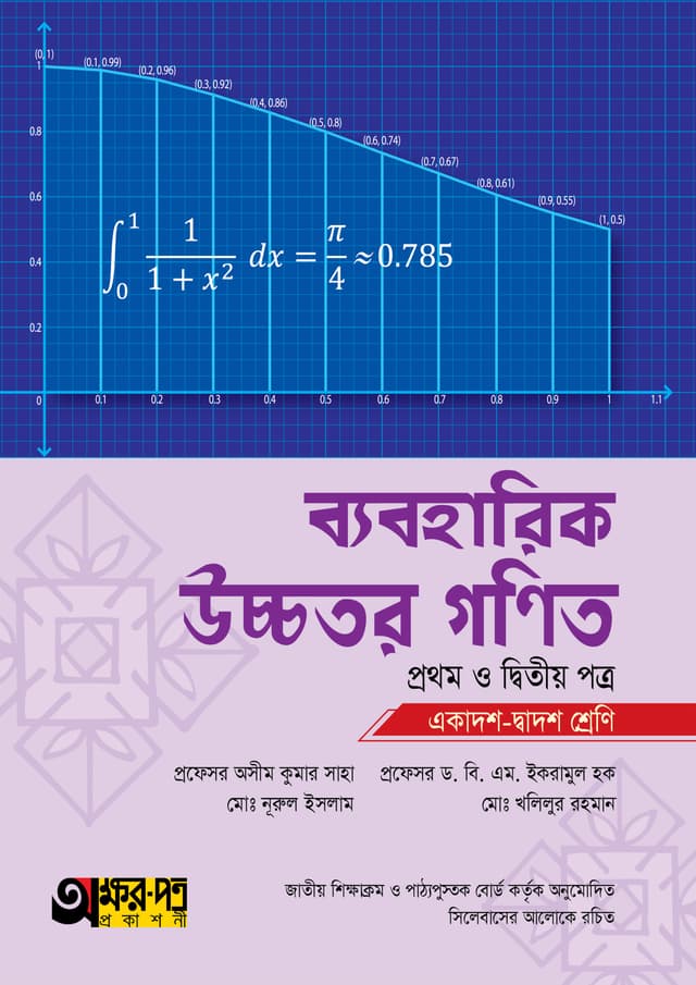 অক্ষরপত্র ব্যবহারিক উচ্চতর গণিত প্রথম ও দ্বিতীয় পত্র (একাদশ-দ্বাদশ শ্রেণি) (পেপারব্যাক) | Akkharpatra Practical Ucchotor Gonit 1st & 2nd Paper (Class 11-12) (Paperback)