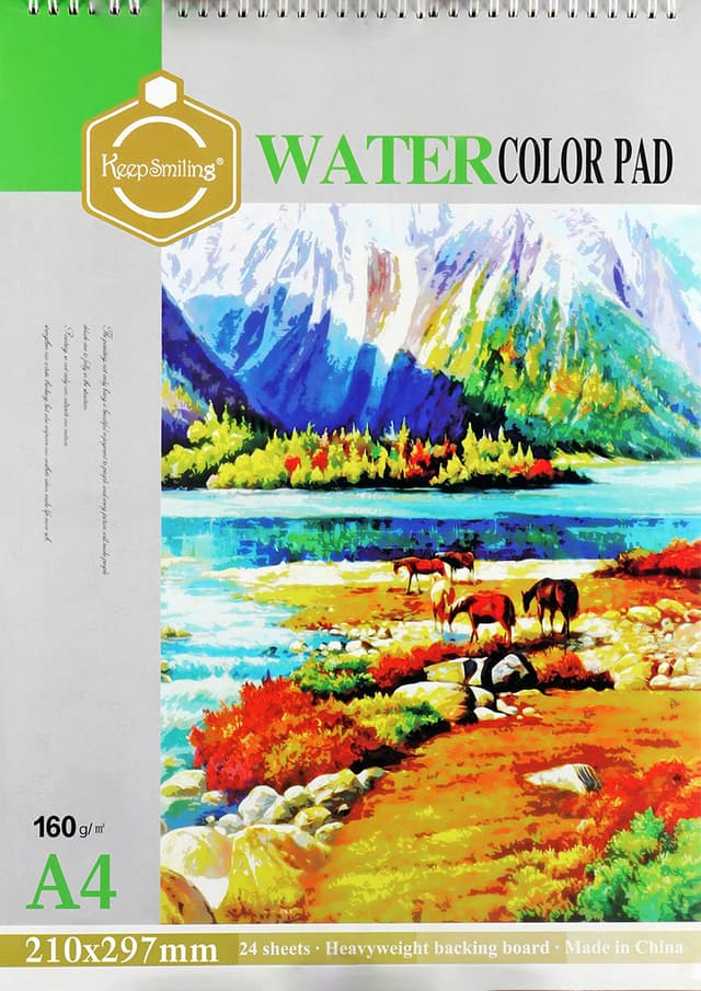 KeepSmiling Watercolor Pad A4 | 