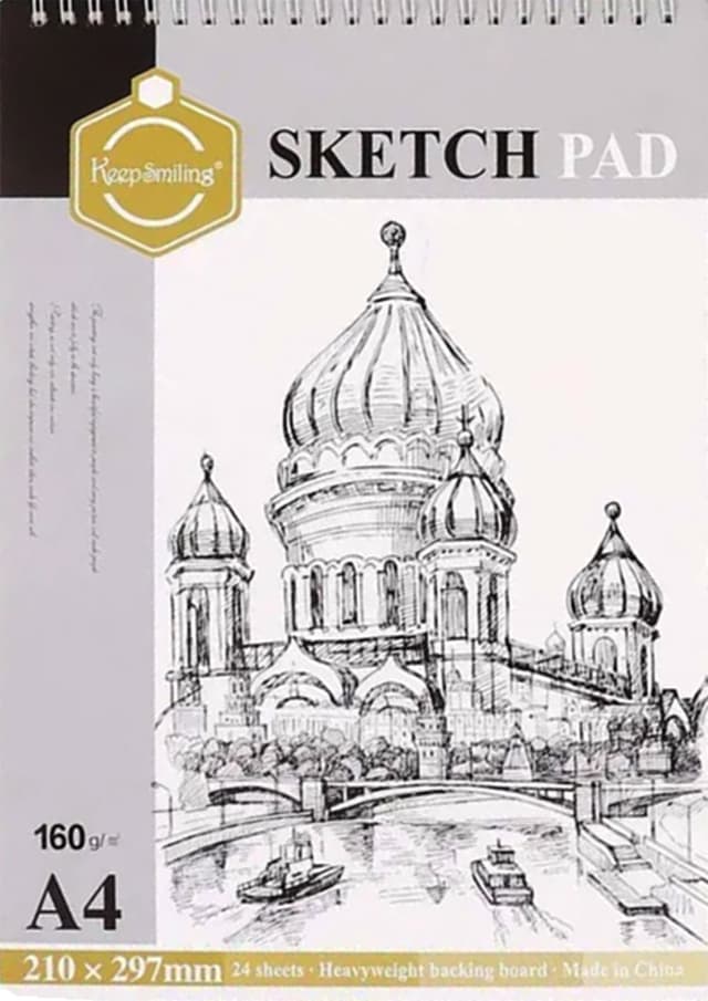 KeepSmiling Sketch Pad A4 Item No: A4-S | 