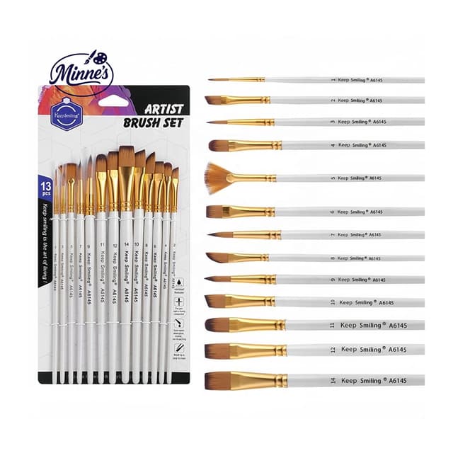 KeepSmiling Artist Brush Set 13 pc (A6145) | 