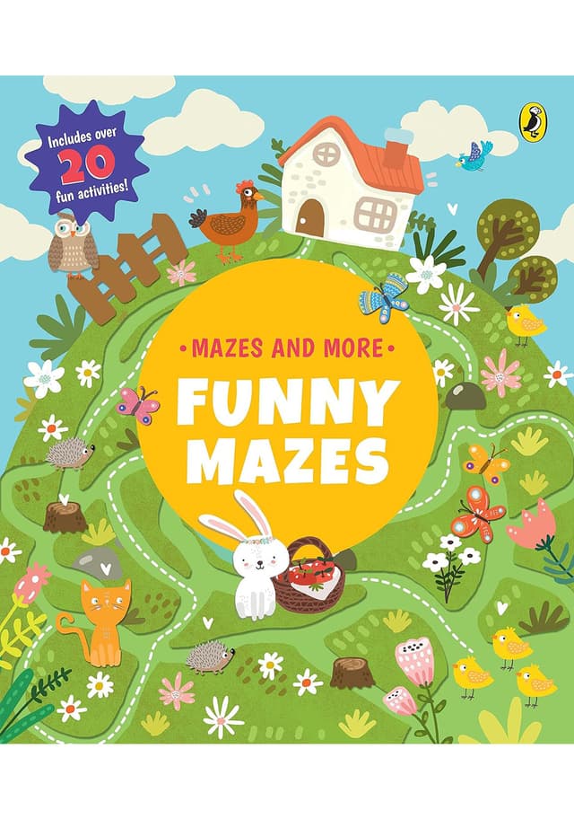 Mazes and More: Funny Mazes	 (পেপারব্যাক) | Mazes and More: Funny Mazes	 (Paperback)