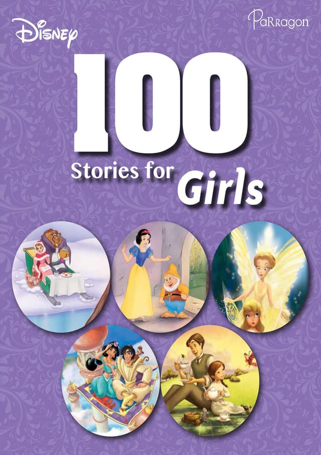 DISNEY 100 STORIES FOR GIRLS (হার্ডকভার) | DISNEY 100 STORIES FOR GIRLS (Hardcover)