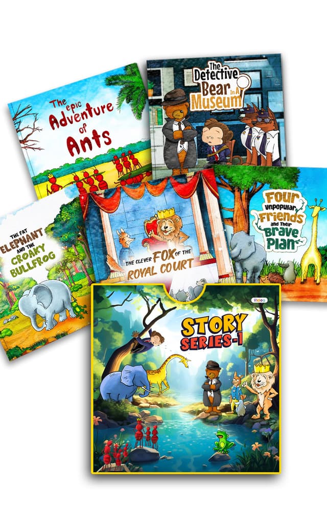 Kidoo Story Series -1 (পেপারব্যাক) | Kidoo Story Series -1 (English) (Paperback)