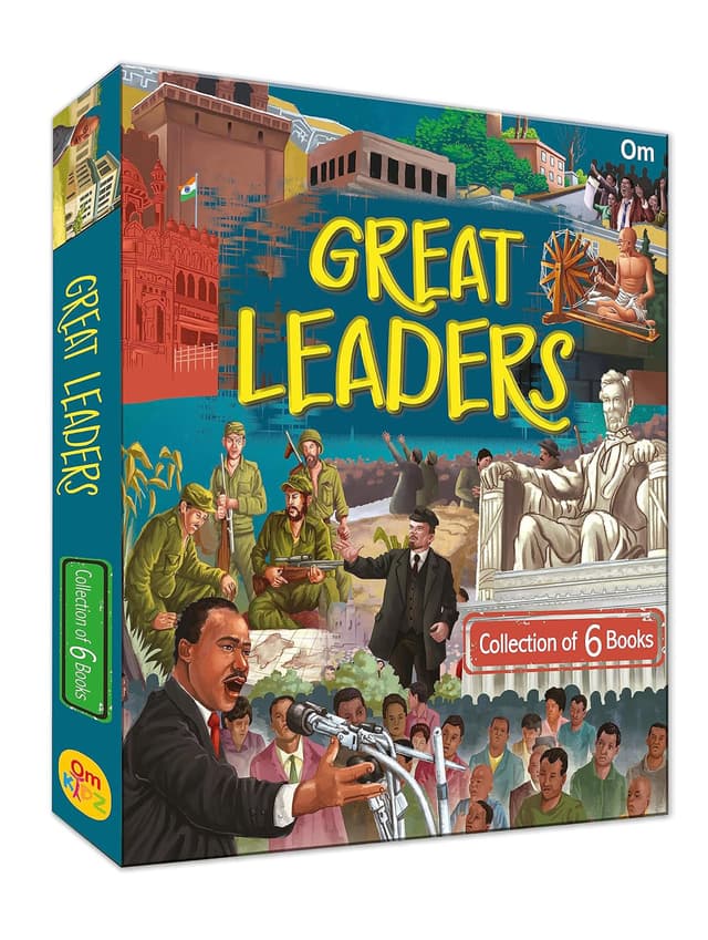 GREAT LEADERS ( COLLECTION OF 6 BOOKS) (পেপারব্যাক) | GREAT LEADERS ( COLLECTION OF 6 BOOKS) (Paperback)