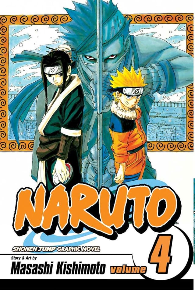 Naruto Vol. 4 - Hero's Bridge (পেপারব্যাক) | Naruto Vol. 4 - Hero's Bridge (Paperback)
