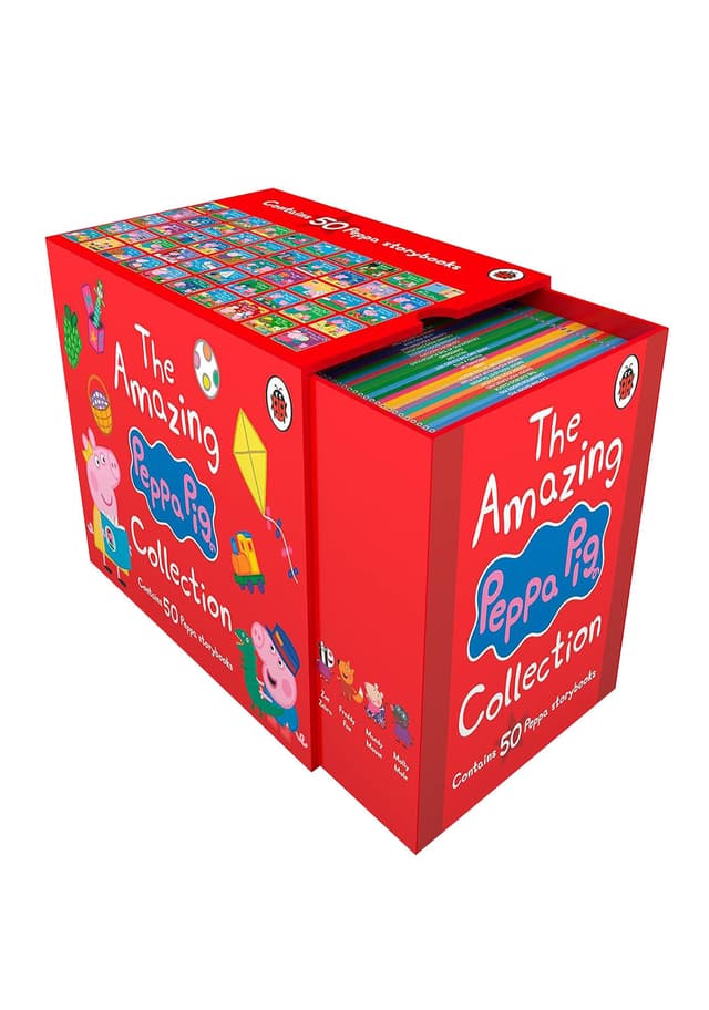The Amazing Peppa Pig Collection (Red) Collection Contains 50 Peppa Storybooks (পেপারব্যাক) | The Amazing Peppa Pig Collection (Red) Collection Contains 50 Peppa Storybooks (Paperback)