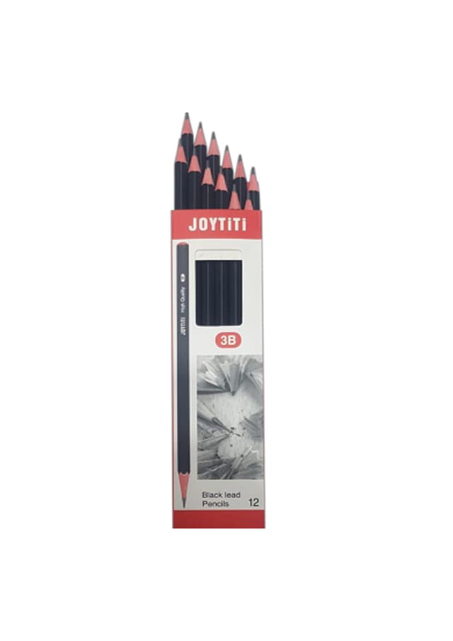 JoyTiTi Black Lead Pencil 3B - Per Each | 
