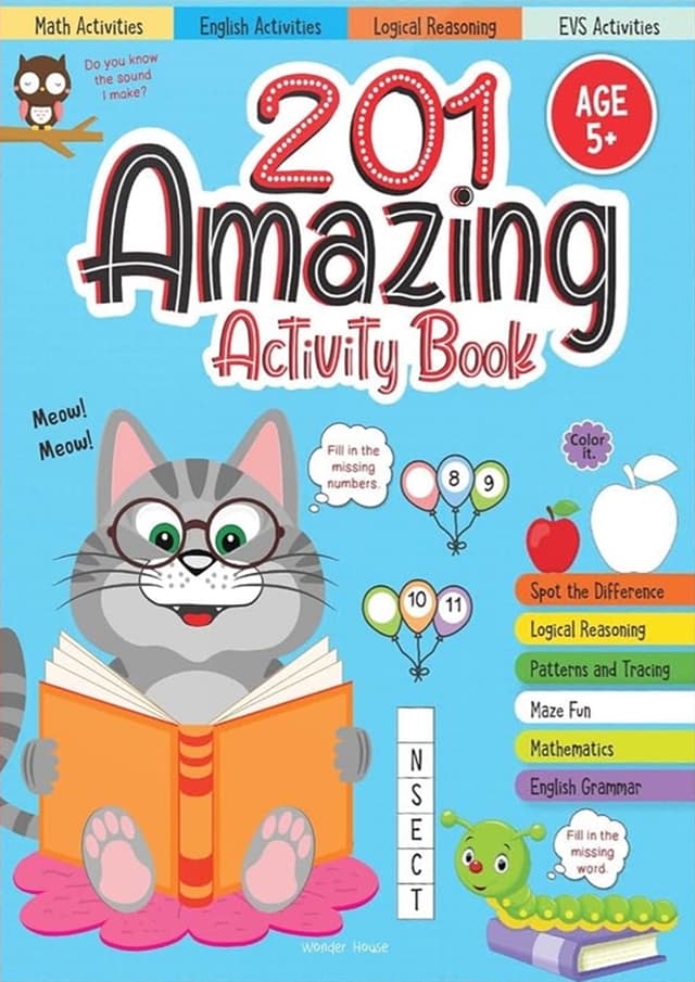 201 Amazing Activity Book (পেপারব্যাক) | 201 Amazing Activity Book (Paperback)