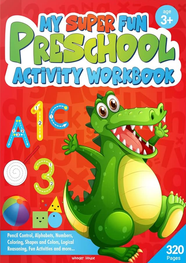 My Super Fun Preschool Activity Workbook (হার্ডকভার) | My Super Fun Preschool Activity Workbook (Hardcover)