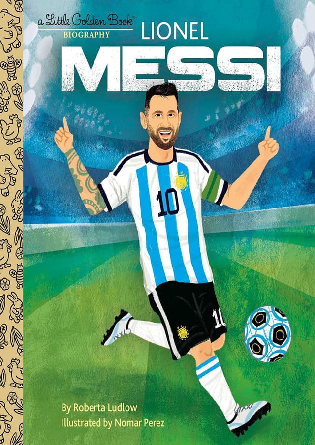 Lionel Messi: A Little Golden Book Biography (পেপারব্যাক) | Lionel Messi: A Little Golden Book Biography (Paperback)