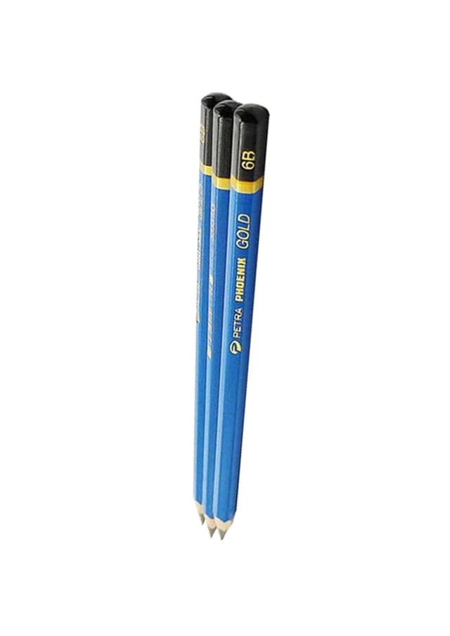 Petra Phoenix Graphite Pencil 6B-PPGP006B | 
