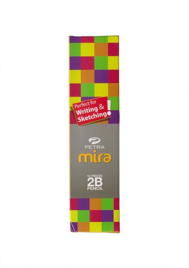 Petra Mira Rubber Tip Pencil-2B-PMRTP002B | 