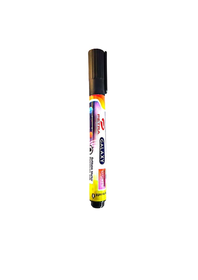 Petra Galaxy Whiteboard Marker Black-PGWM00BK | 