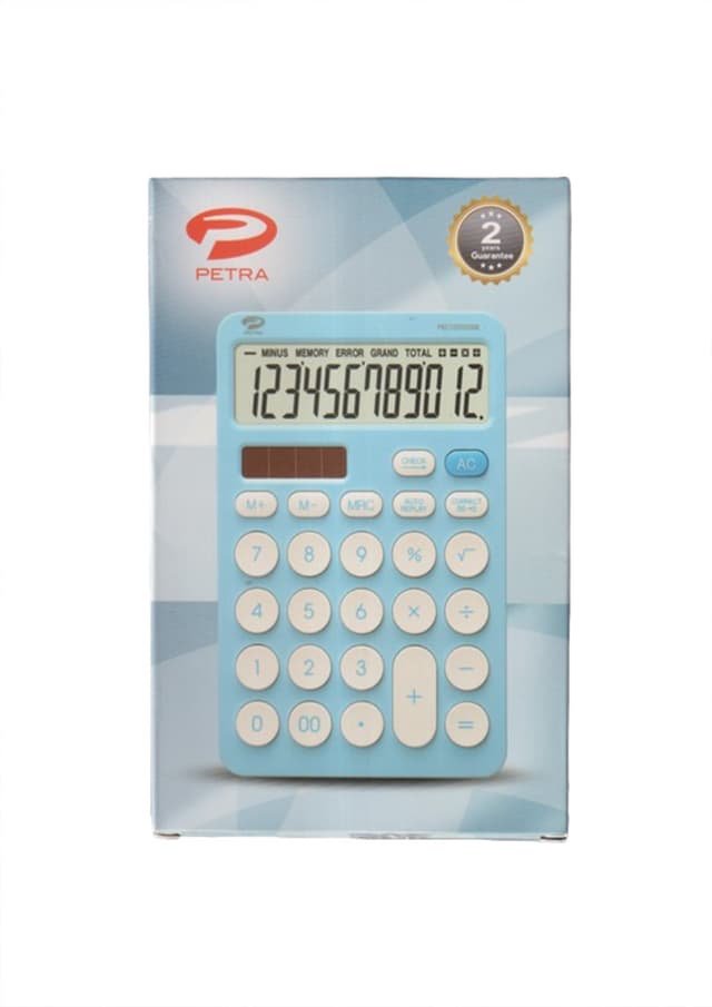 Petra Medium Calculator Sky Blue (PEC12D002SB) | 