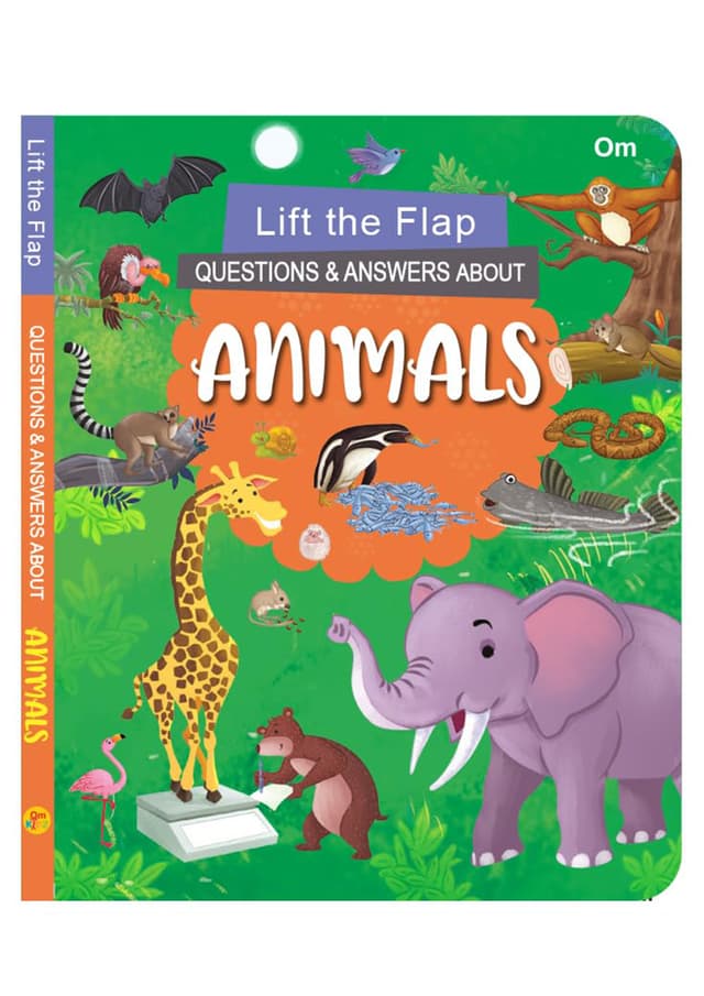 Lift the Flap Question & Answer About Animals (হার্ডকভার) | Lift the Flap Question & Answer About Animals (Hardcover)