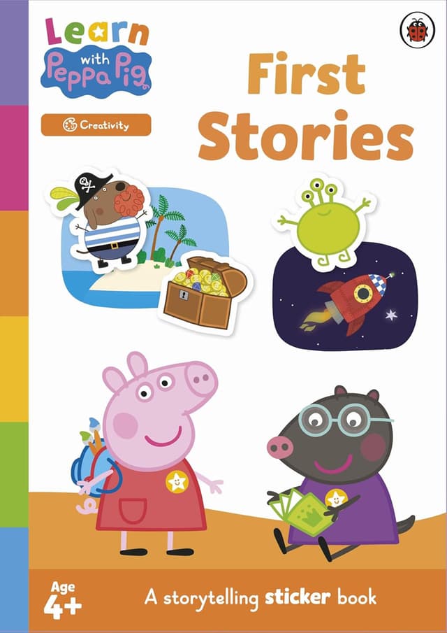 Learn with Peppa: First Stories sticker activity book (পেপারব্যাক) | Learn with Peppa: First Stories sticker activity book (Paperback)