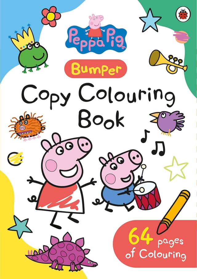 Peppa Pig: Bumper Copy Colouring Book (পেপারব্যাক) | Peppa Pig: Bumper Copy Colouring Book (Paperback)