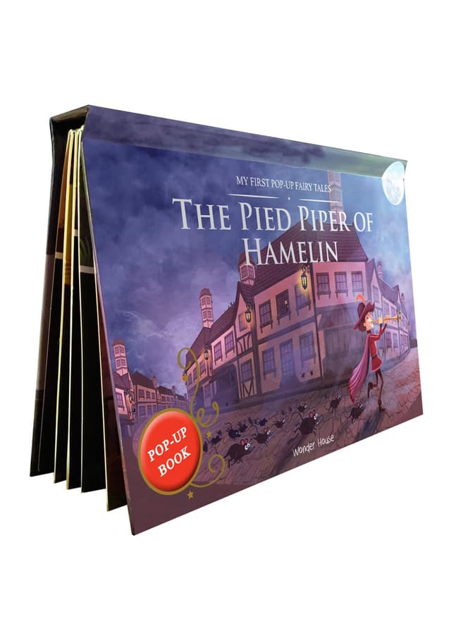 My First Pop-Up Fairy Tales: The Pied Piper Of Hamelin (হার্ডকভার) | My First Pop-Up Fairy Tales: The Pied Piper Of Hamelin (Hardcover)