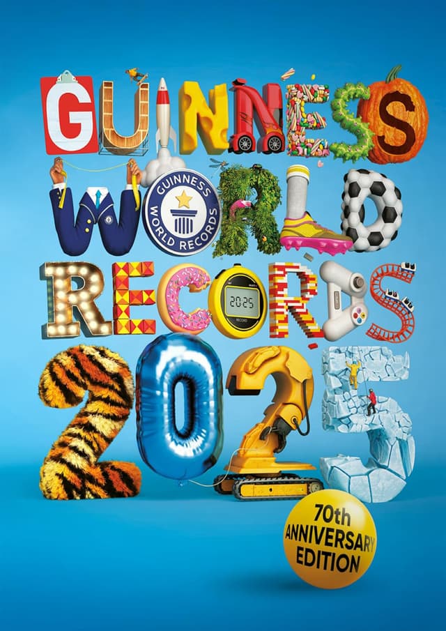 Guinness World Records 2025 (হার্ডকভার) | Guinness World Records 2025 (Hardcover)