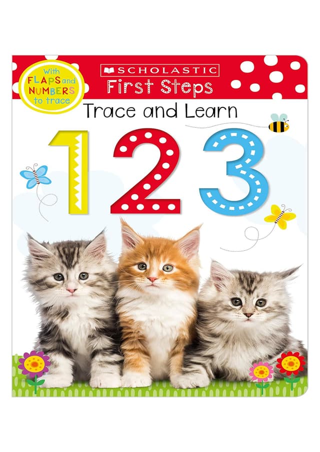 Trace and Learn 123 (হার্ডকভার) | Trace and Learn 123 (Hardcover)