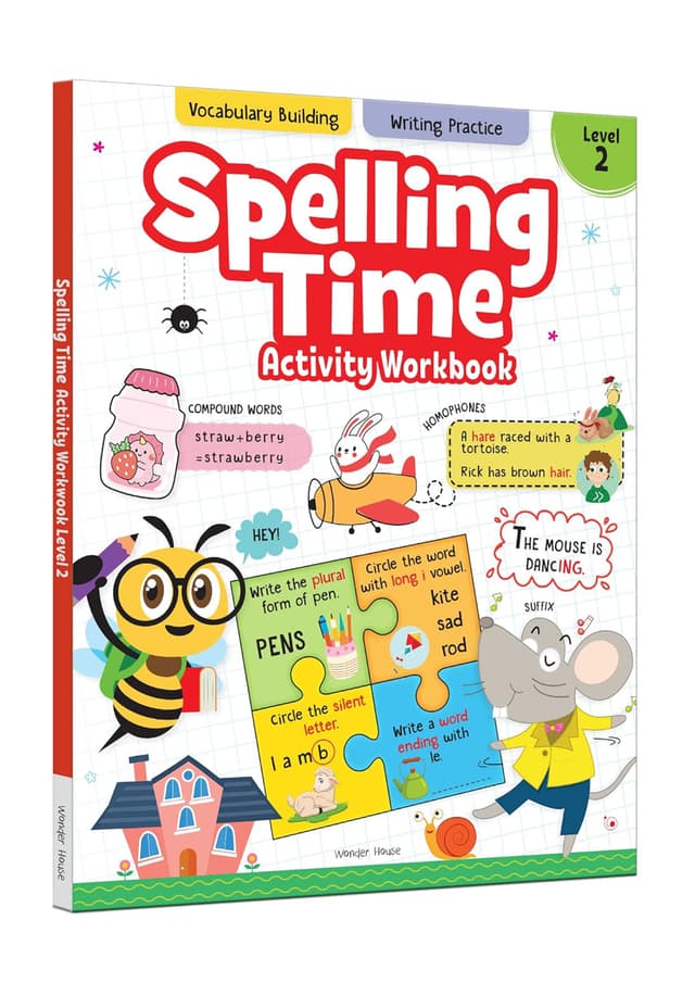 Spelling Time - Activity Workbook 2 (পেপারব্যাক) | Spelling Time - Activity Workbook 2 (Paperback)