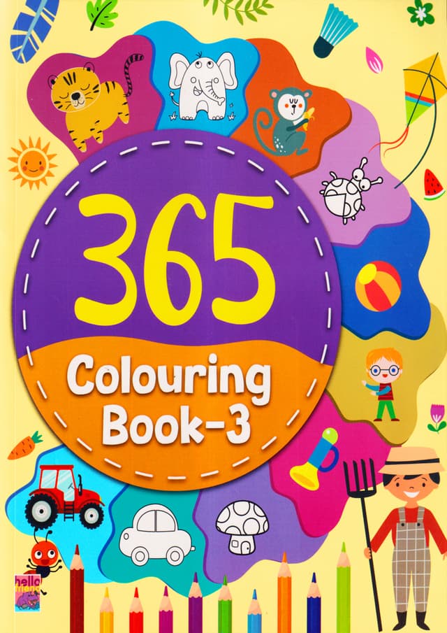365 Colouring Book -3 (পেপারব্যাক) | 365 Colouring Book -3 (Paperback)