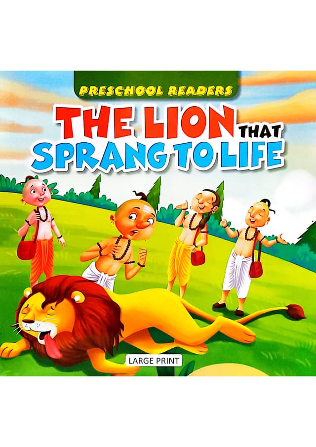 Preschool Readers: The Lion That Sprang To Life (পেপারব্যাক) | Preschool Readers: The Lion That Sprang To Life (Paperback)