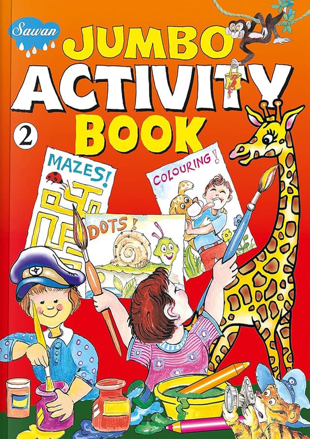 Jumbo Activity Book -2 (পেপারব্যাক) | Jumbo Activity Book -2 (Paperback)