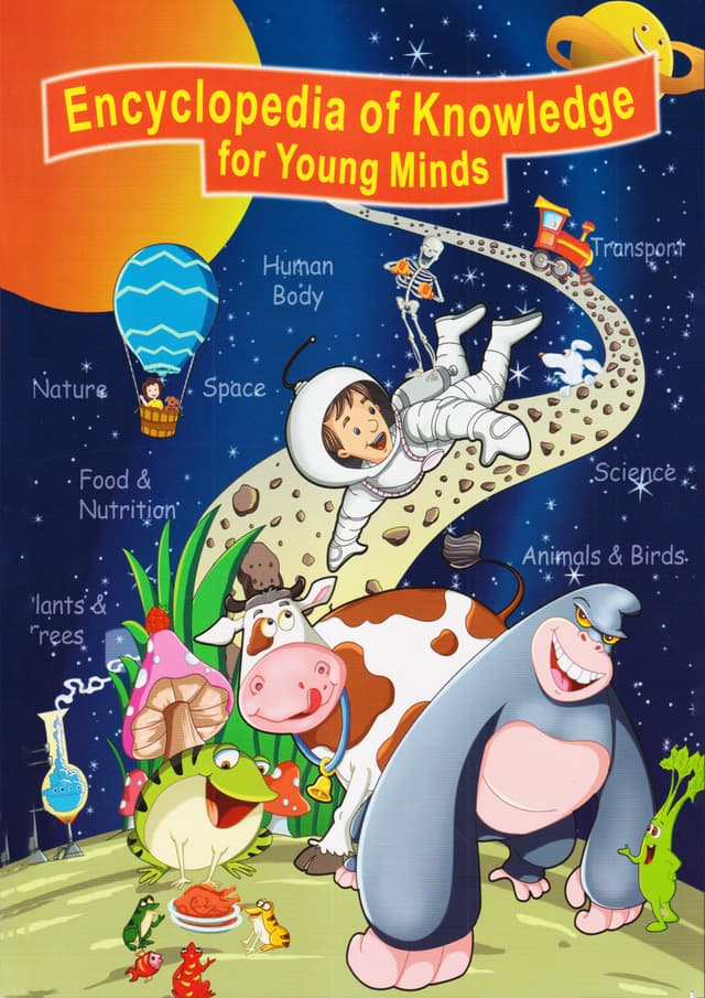Encyclopedia of Knowledge for Young Minds (হার্ডকভার) | Encyclopedia of Knowledge for Young Minds (Hardcover)