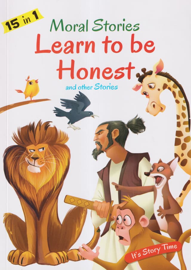 15 In 1 Moral Stories: Learn to be Honest (পেপারব্যাক) | 15 In 1 Moral Stories: Learn to be Honest (Paperback)